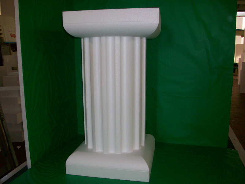 Scenografie in polistirolo colonna-in-polistirolo