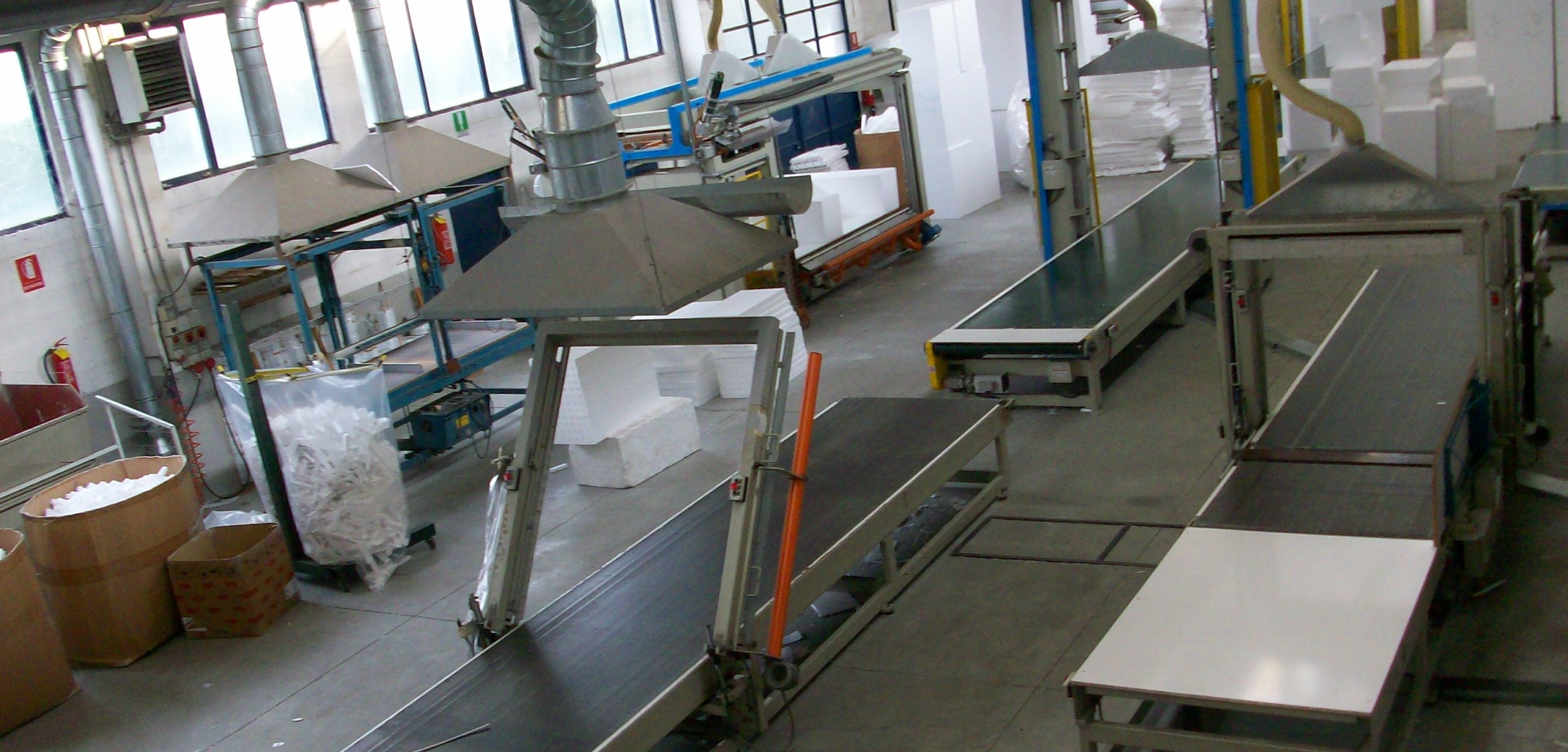 imballaggi industriali in polistirolo