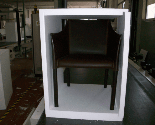 imballaggi per mobili - imballaggio in polistirolo per sedia -1