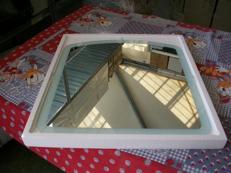 imballaggi per mobili - imballaggio in polistirolo per specchio -3